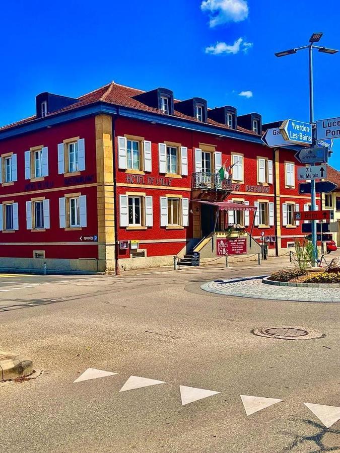 Hotel De Ville D'Yvonand Exterior photo